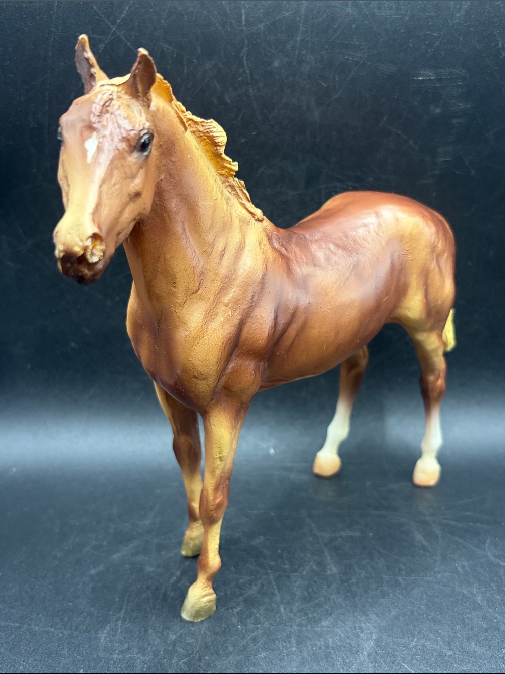 Breyer Molding Co. Vintage Chestnut Brown Duchess Model Horse Figure Western Toy